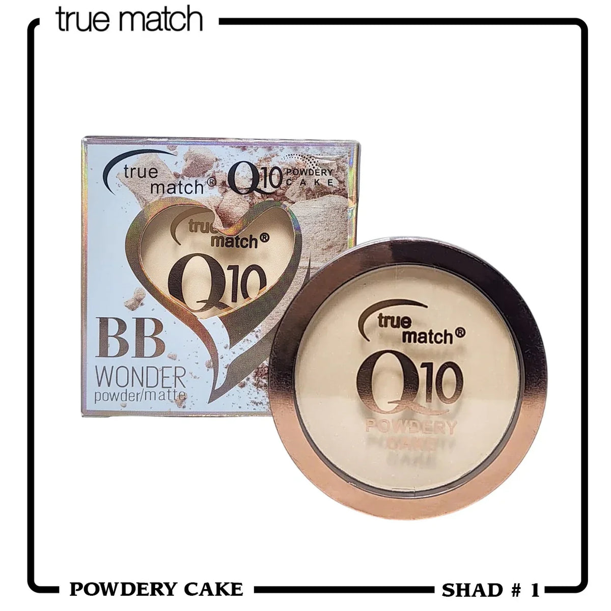 True Match Q10 BB Wonder Matte Face Powder - Buy Online in Pakistan at Cosmia.pk