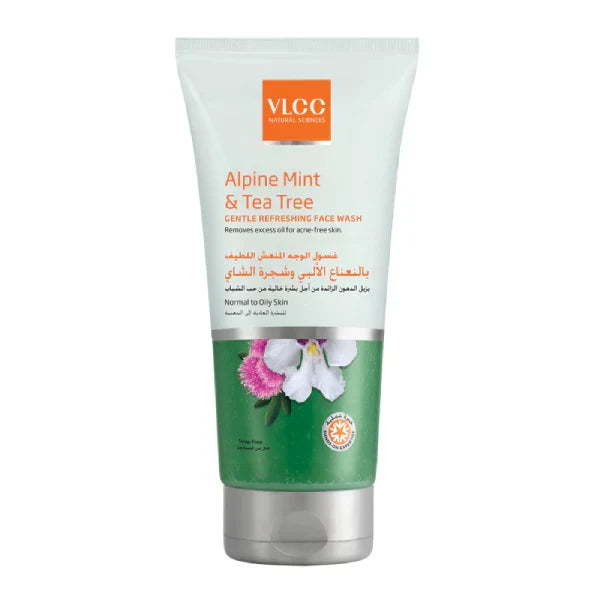 VLCC Alpine Mint & Tea Gentle Refreshing Face Wash - 150ml - Buy Online in Pakistan at Cosmia.pk