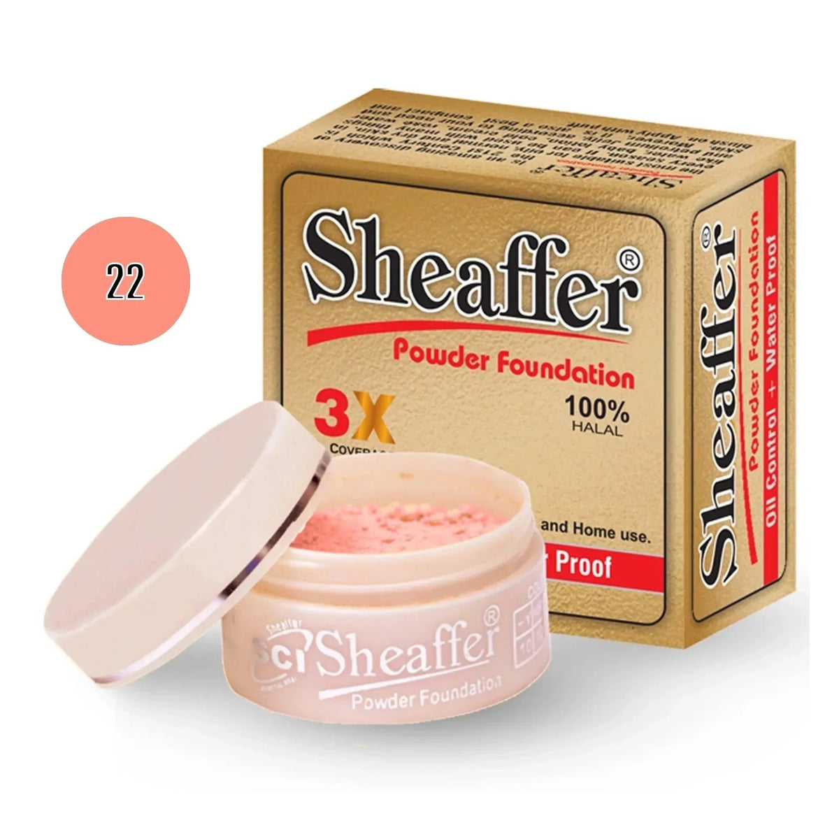 Sheaffer Powder Foundation - Buy Online in Pakistan at Cosmia.pk