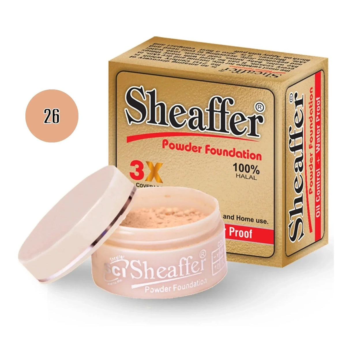 Sheaffer Powder Foundation - Buy Online in Pakistan at Cosmia.pk