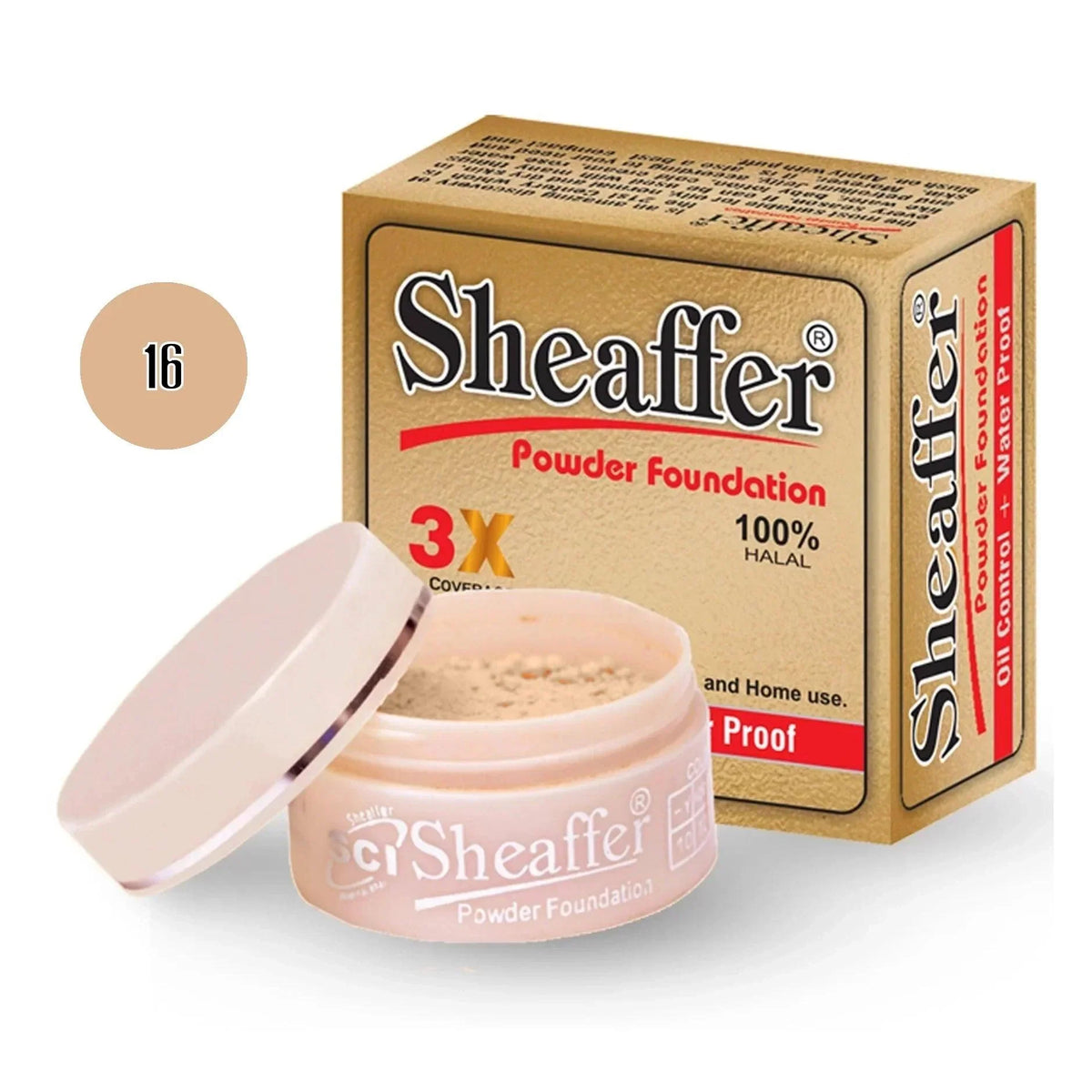 Sheaffer Powder Foundation - Buy Online in Pakistan at Cosmia.pk