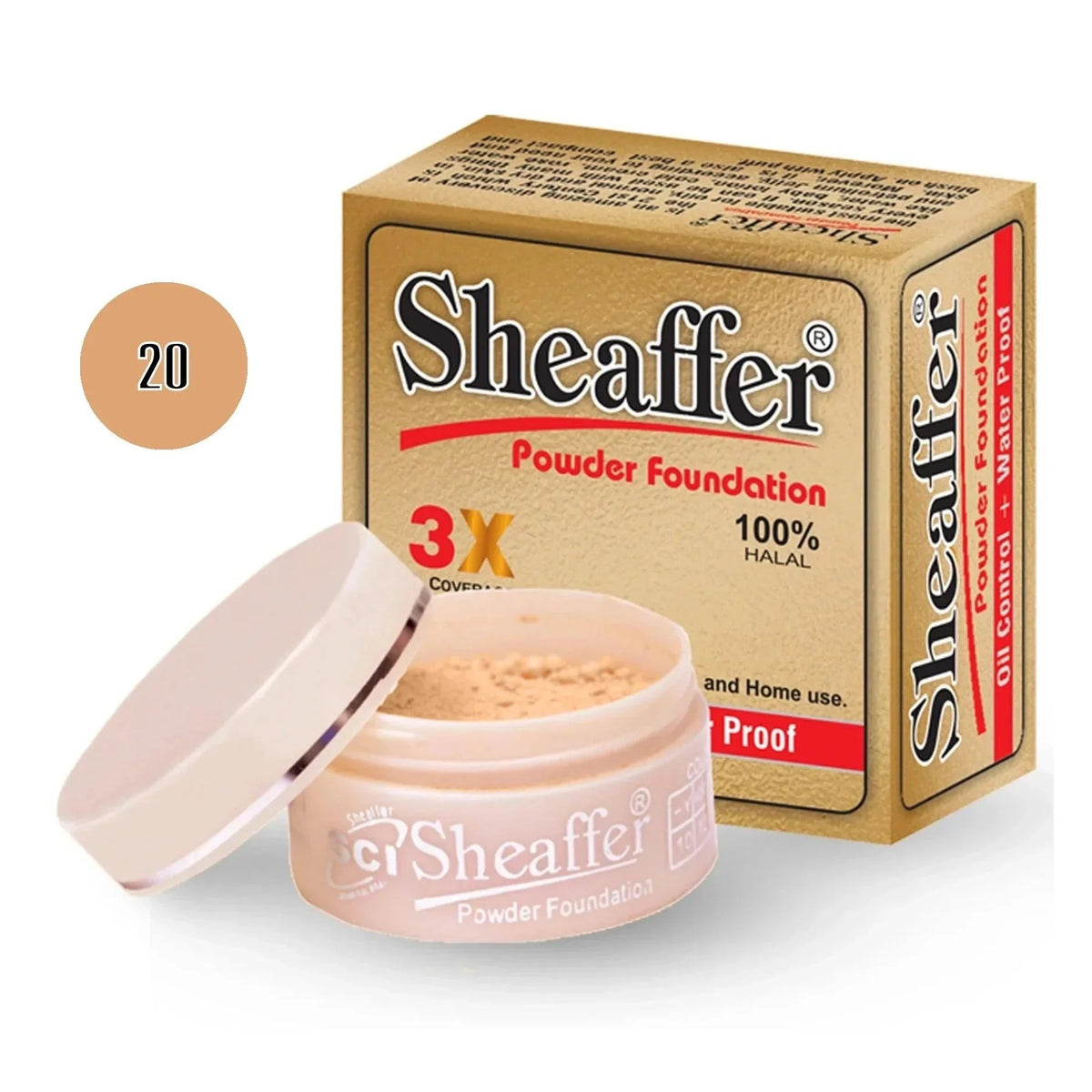 Sheaffer Powder Foundation - Buy Online in Pakistan at Cosmia.pk