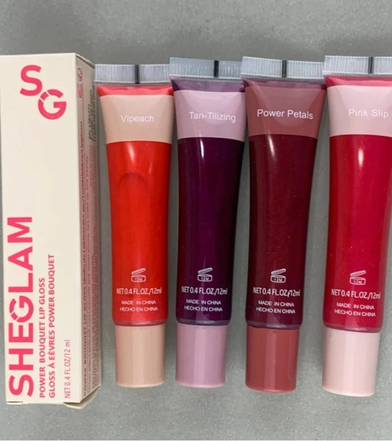 Sheglam Power Bouquet Lip Gloss 4pcs Set - Buy Online in Pakistan at Cosmia.pk