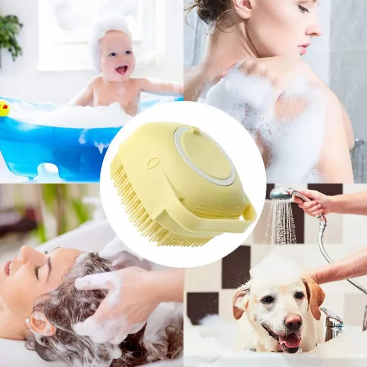Silicone Massage Bath Brush - Buy Online in Pakistan at Cosmia.pk
