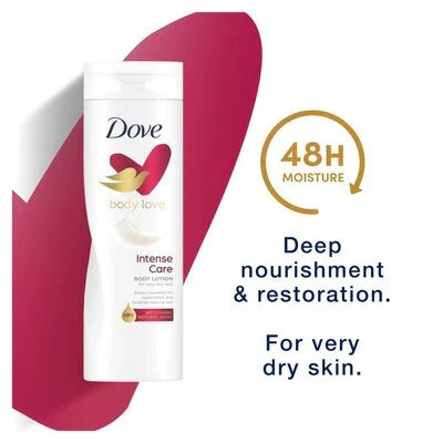 Dove Nourishing Intense Body Lotion For Dry Skin - 250ml - Buy Online in Pakistan at Cosmia.pk