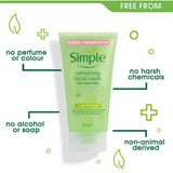Simple Refreshing Facial Wash Gel 150ml - Buy Online in Pakistan at Cosmia.pk
