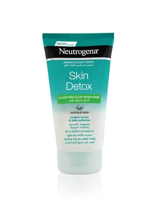 Neutrogena Skin Detox Clarifying Clay Wash Mask - 150ml - Buy Online in Pakistan at Cosmia.pk