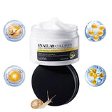 SADOER Snail Collagen Anti-Wrinkle Firming Cream 120g - Buy Online in Pakistan at Cosmia.pk - snail collagen firming cream box with open jar