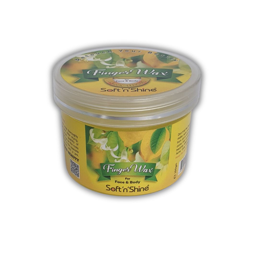 Soft n Shine Finger Wax 150g - Lemon