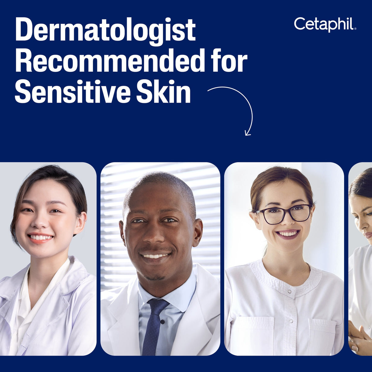 Cetaphil - dermatologist recommended for sensitive skin