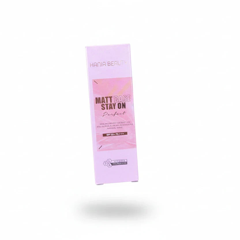 Hania Beauty Matt Base Stay On Foundation - SPF 20+++ - Buy Online in Pakistan at Cosmia.pk