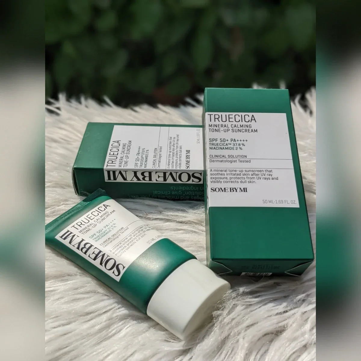 SOMEBYMI - Truecica Mineral Calming Tone-Up Suncream - Made in Korea SOMEBYMI