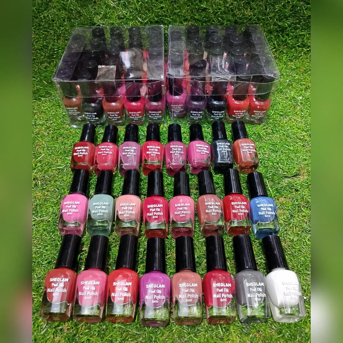 SHEGLAM PEEL OFF NAIL POLISH (6ml each) - PACK OF 24 - Buy Online in Pakistan at Cosmia.pk