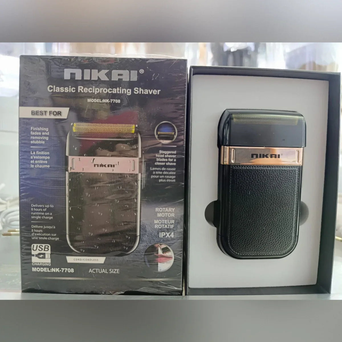Nikai NK-7708 Classic Reciprocating Electric Shaver - Buy Online in Pakistan at Cosmia.pk