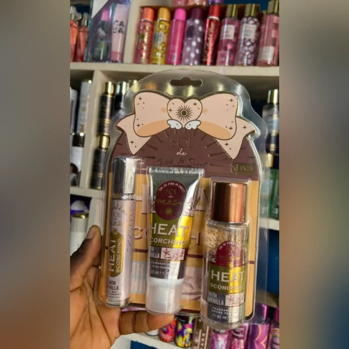 Sol - New Heat Scorching Fragrance Set Body Mist - Perfume - Lotion - Buy Online in Pakistan at Cosmia.pk