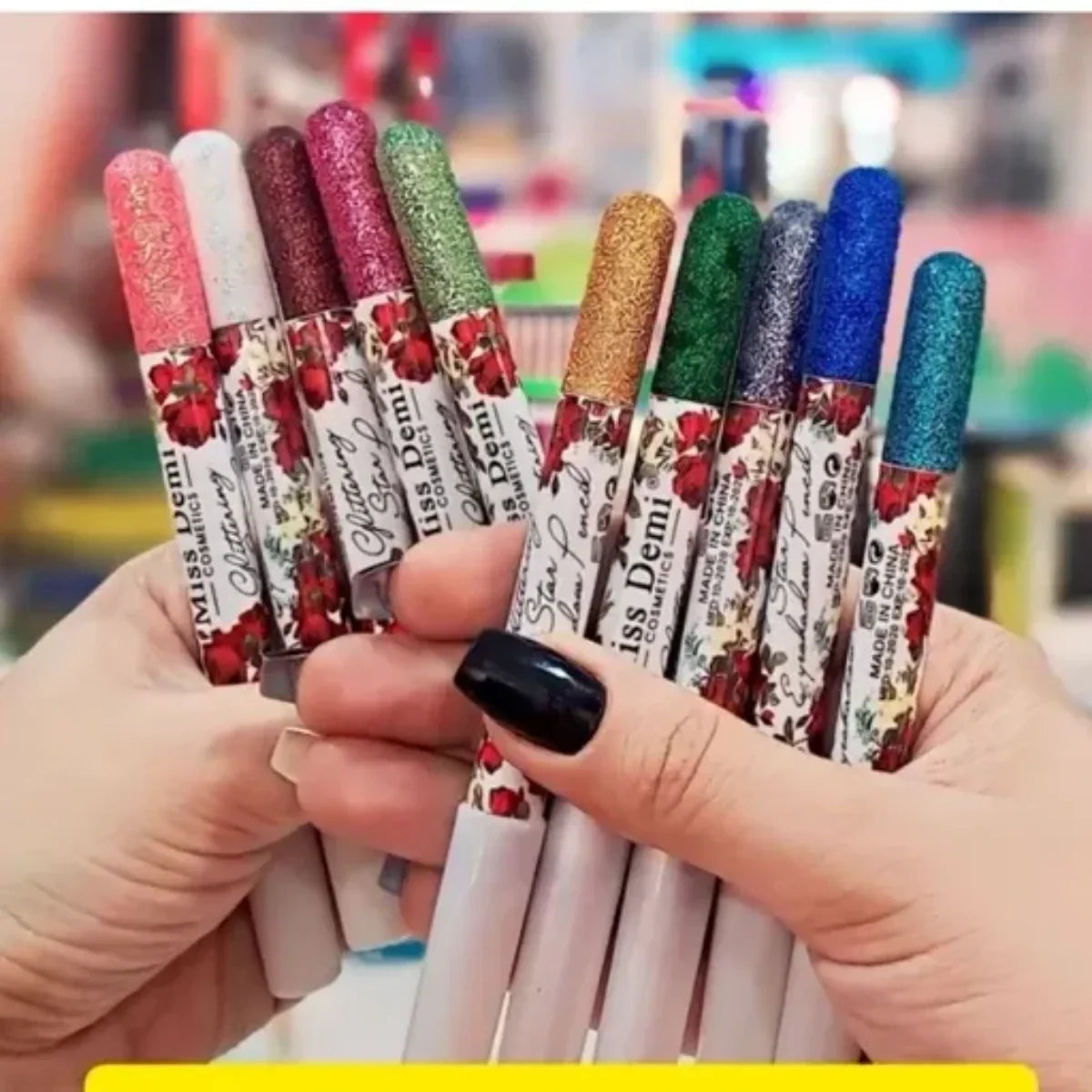 Miss Demi Cryon Lipstick Pack of 12 - Buy Online in Pakistan at Cosmia.pk