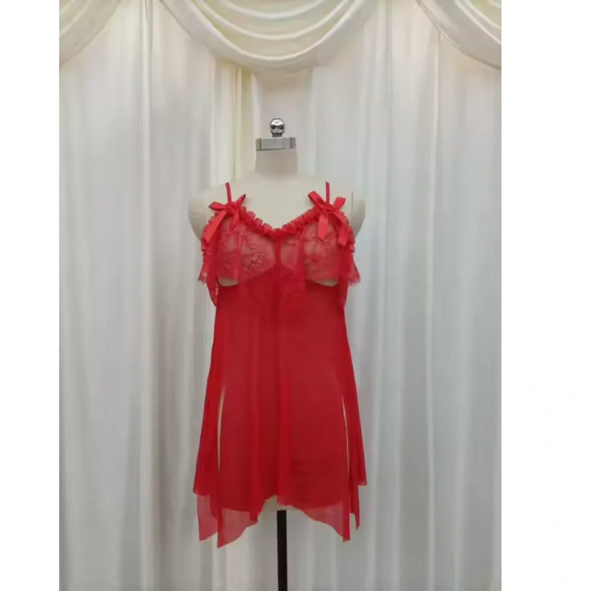 Sheer Mesh Underwear Sexy Lace See-through Nightdress - 8185 - Buy Online in Pakistan at Cosmia.pk