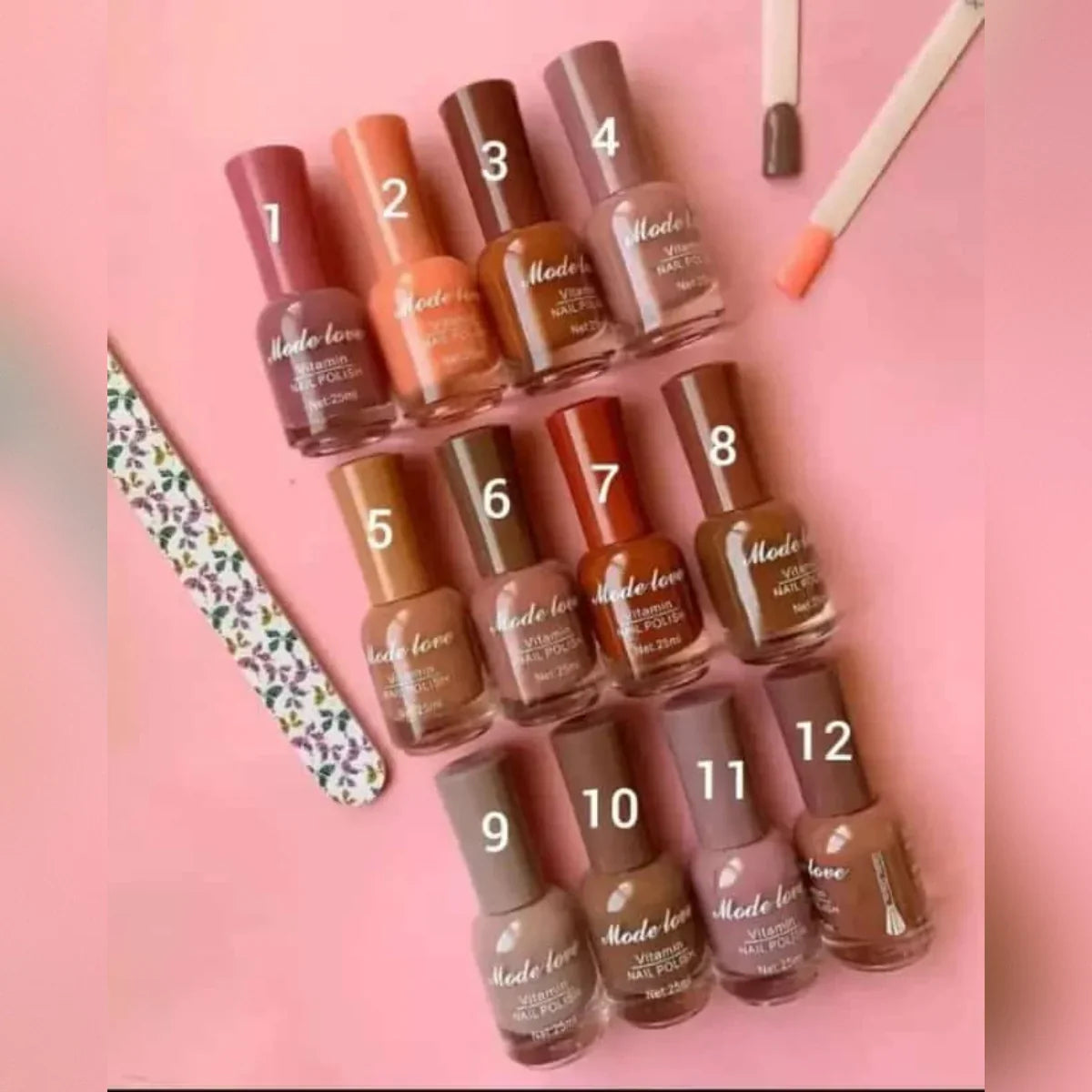 Mode Love Permanent Nail Paints - Buy Online in Pakistan at Cosmia.pk
