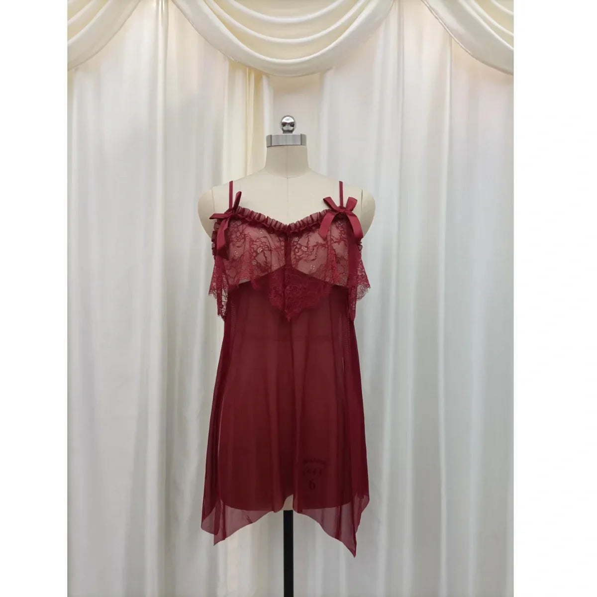 Sheer Mesh Underwear Sexy Lace See-through Nightdress - 8185 - Buy Online in Pakistan at Cosmia.pk
