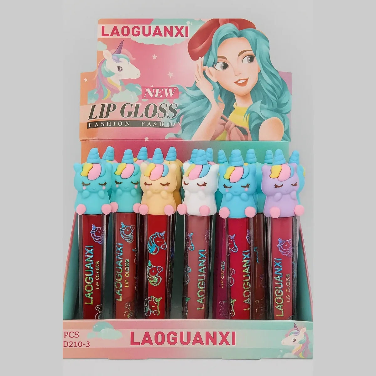 LAOGUANXI lip glosses with unicorn-shaped caps - Buy Online in Pakistan at Cosmia.pk