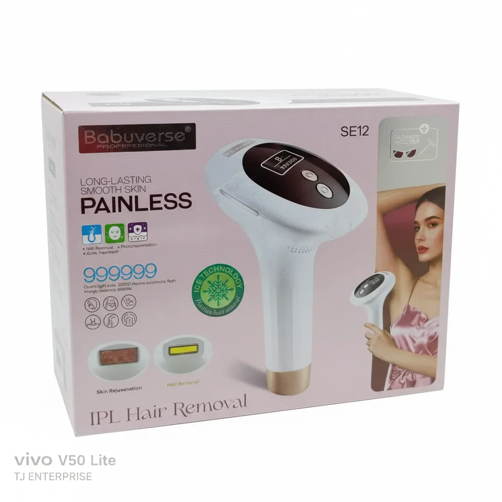 Babyverse Professional IPL hair removal device - model SE12 - Buy Online in Pakistan at Cosmia.pk