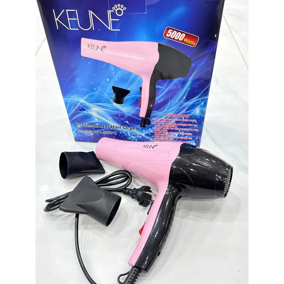 Keune Professional Hair Dryer (5000 WATT) DR-(3001) - Buy Online in Pakistan at Cosmia.pk