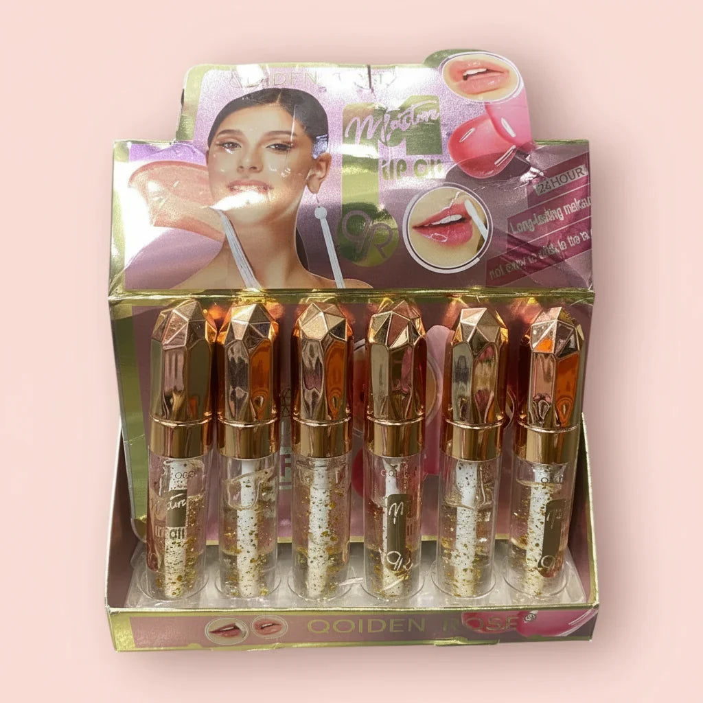 QOIDEN ROSE transparent lip oil - Buy Online in Pakistan at Cosmia.pk