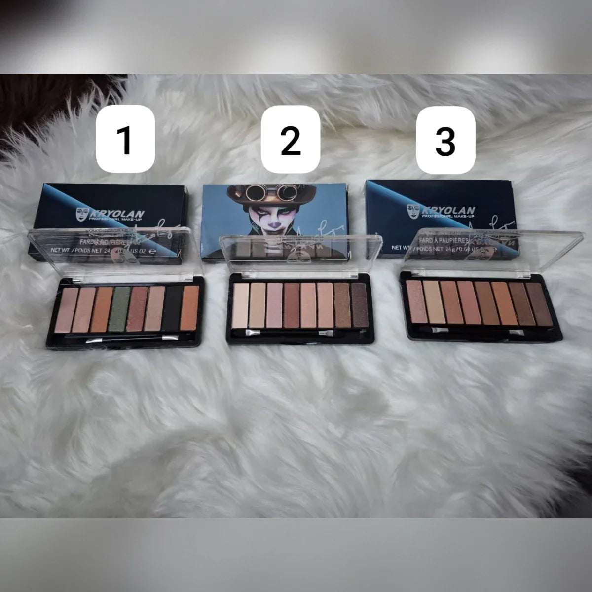 Kryolan 8 Colors Eyeshadow Palette - Buy Online in Pakistan at Cosmia.pk