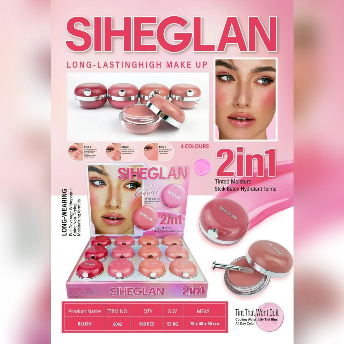 Siheglan 2in1 Tinted Moisture - Buy Online in Pakistan at Cosmia.pk