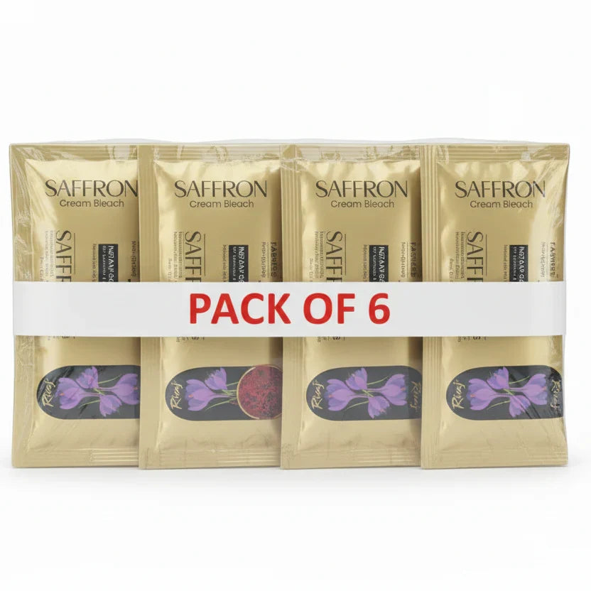 Rivaj Saffron Cream Bleach - Buy Online in Pakistan at Cosmia.pk