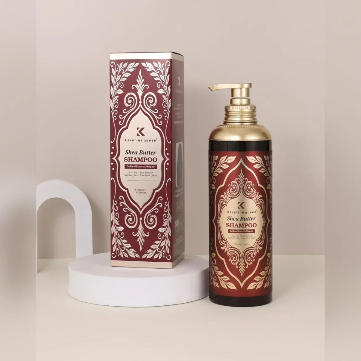 Keratine Queen Shea Butter Shampoo - 900ml - Buy Online in Pakistan at Cosmia.pk