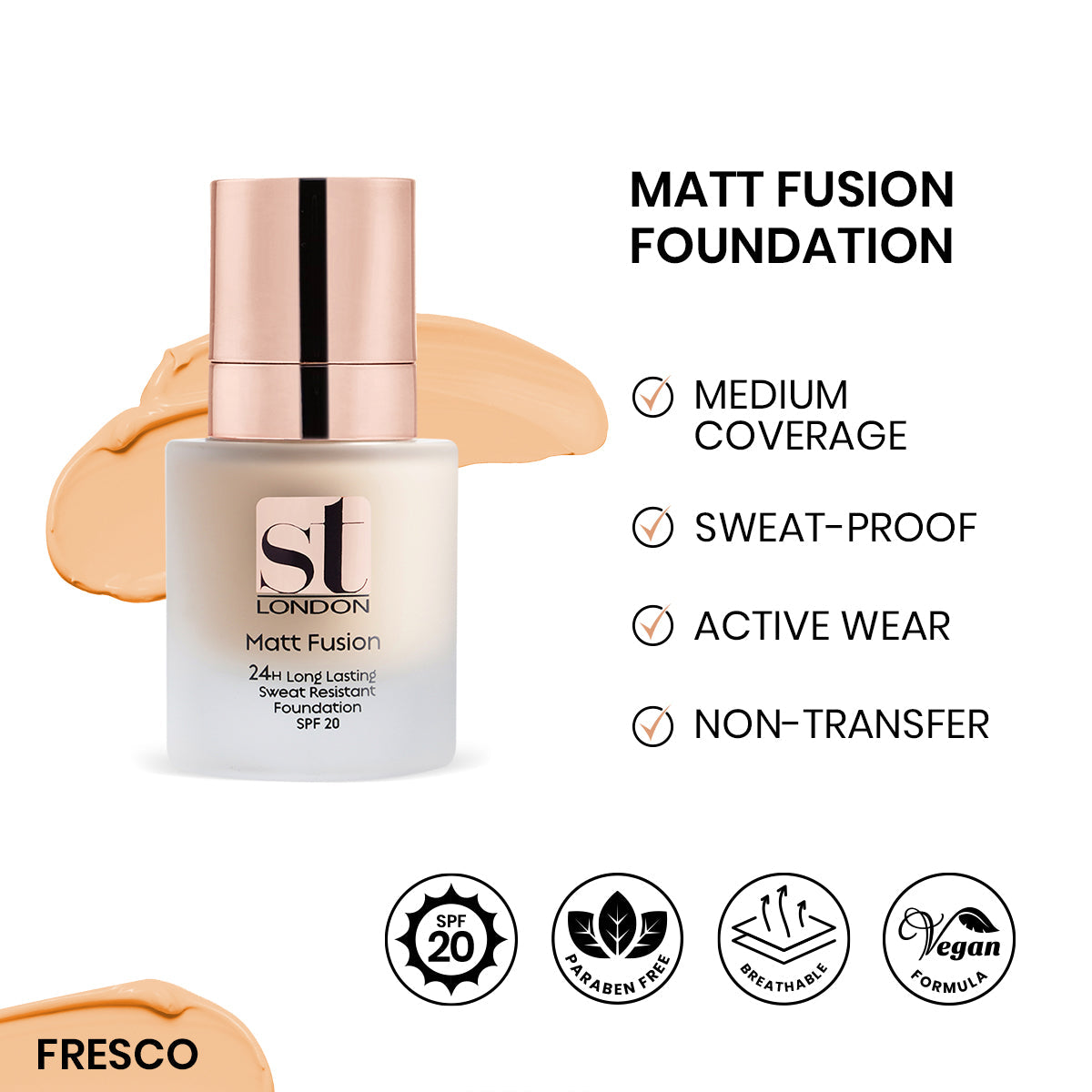 ST London - Matt Fusion Foundation - Buy Online in Pakistan at Cosmia.pk