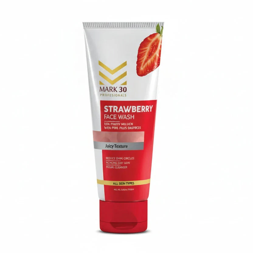 MARK-30 Strawberry Face Wash 100g - Buy Online in Pakistan at Cosmia.pk
