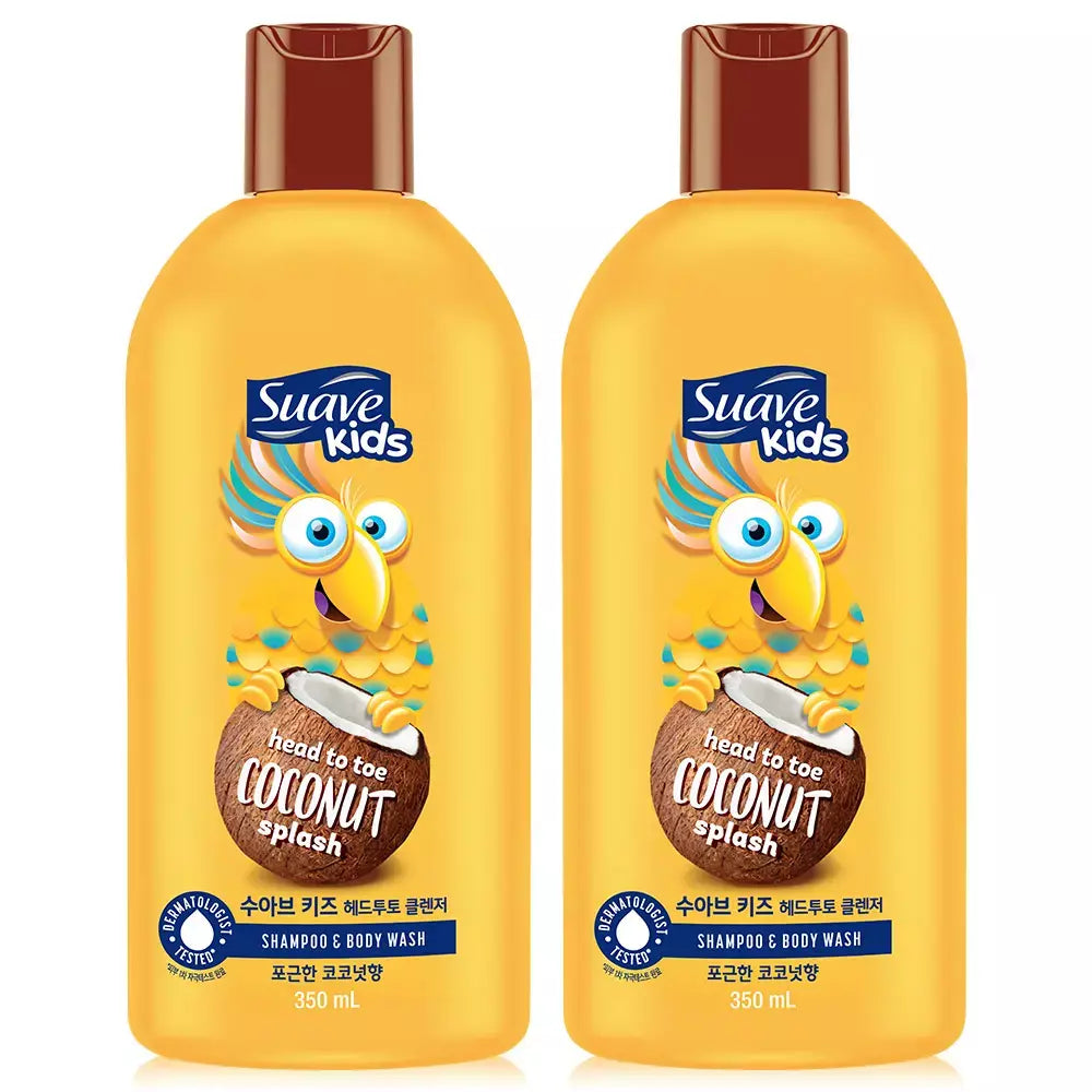 Suave Kids 3-in-1 Coconut Splash Shampoo, Conditioner + Body Wash - Image 4
