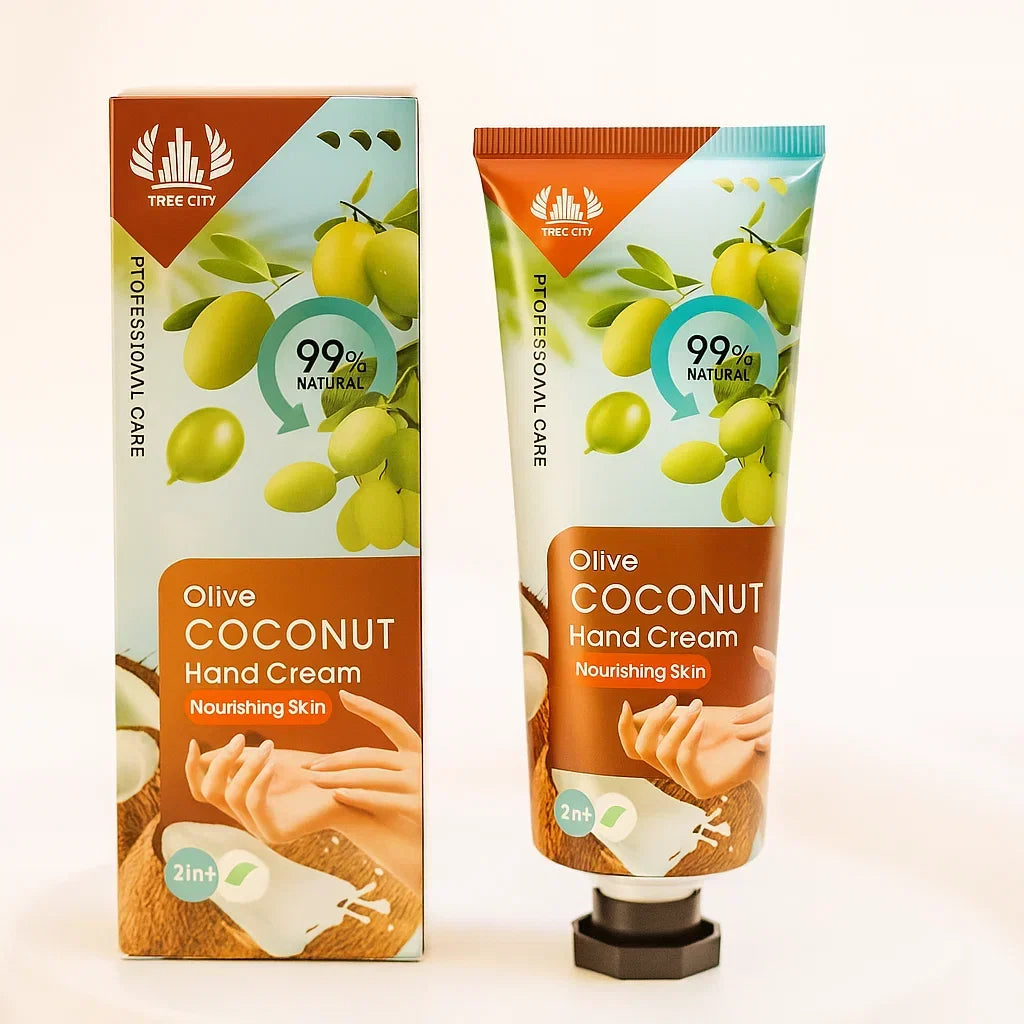 TREE CITY Plant Extract Coconut Moisturizing Hand Cream - Buy Online in Pakistan at Cosmia.pk