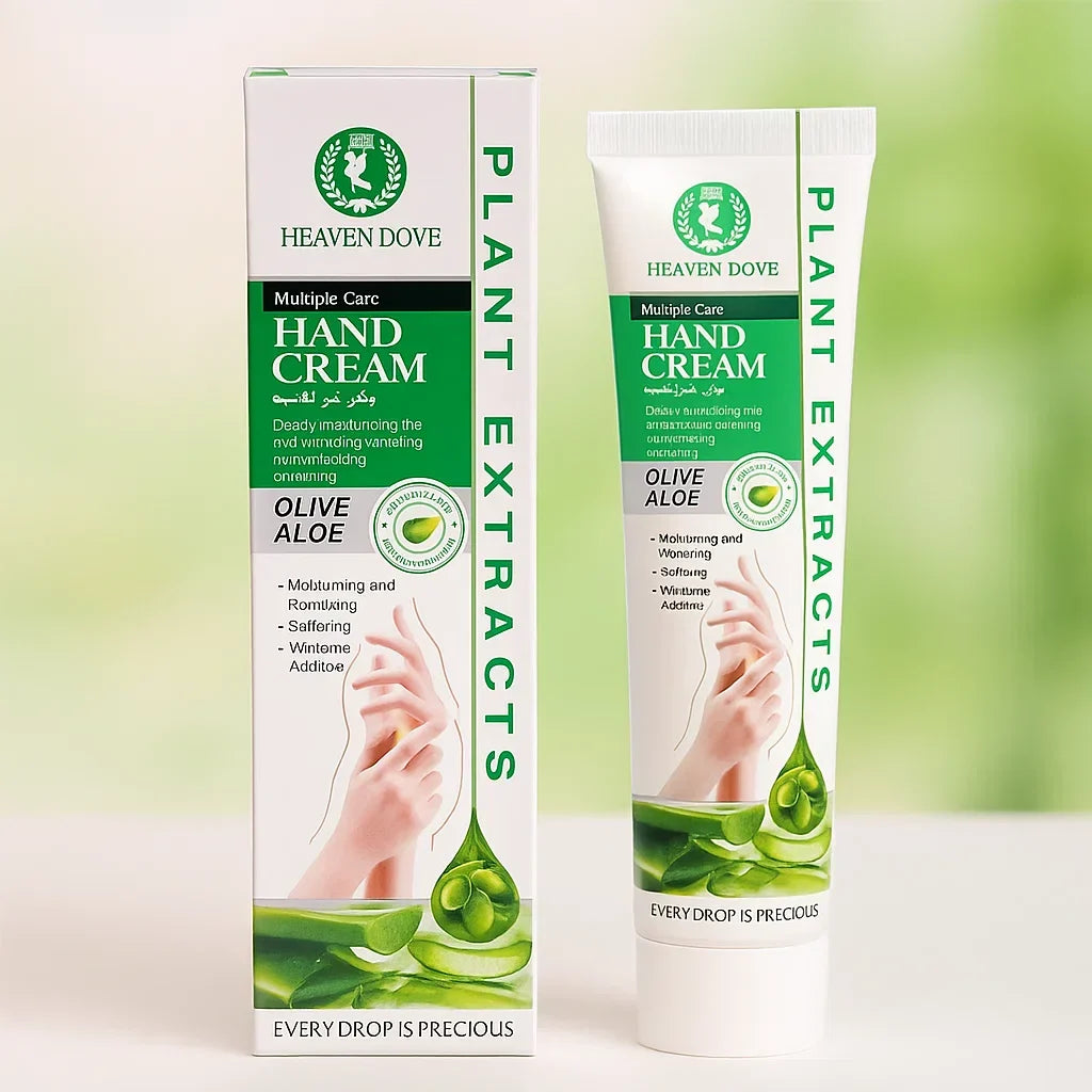 Heaven Dove Olive & Aloe Multiple Care Deep Moisturizing hand cream - 120g - Buy Online in Pakistan at Cosmia.pk