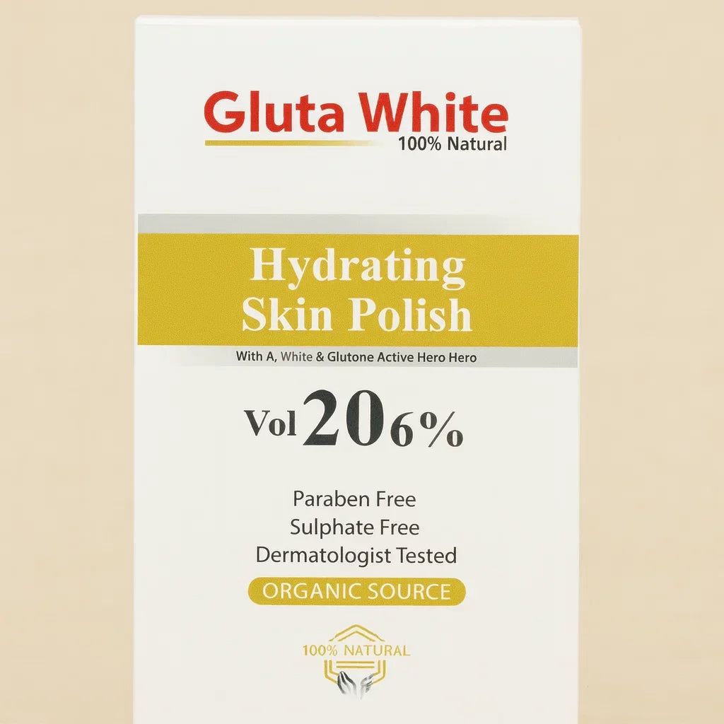 Gluta White 100% Natural Hydarting Skin Polish - Buy Online in Pakistan at Cosmia.pk