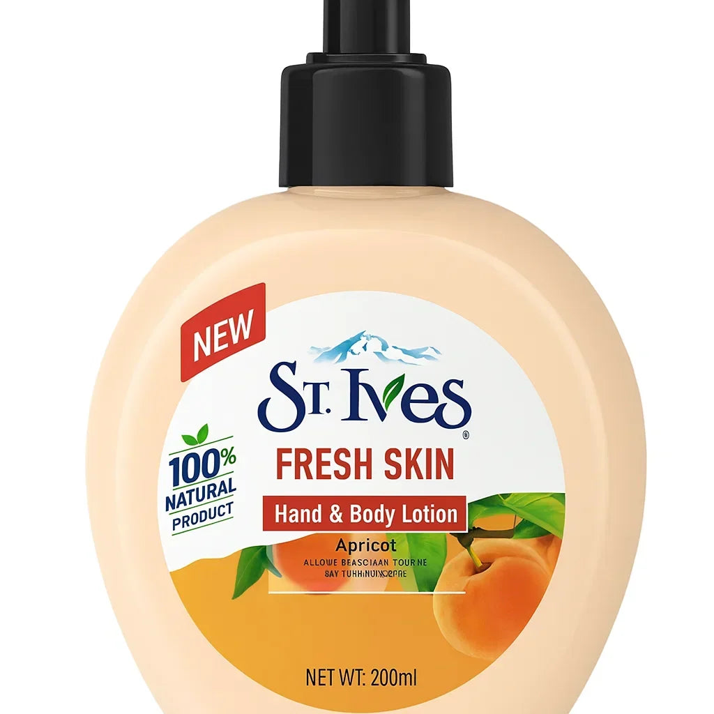 St. Ives Fresh Skin Hand & Body Lotion Apricot - 200ml - Buy Online in Pakistan at Cosmia.pk
