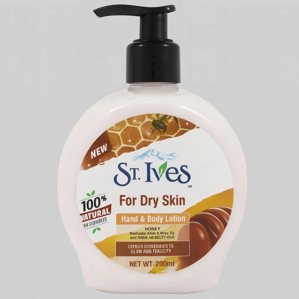 St. Ives For Dry Skin Honey Hand & Body Lotion - 200ml - Buy Online in Pakistan at Cosmia.pk