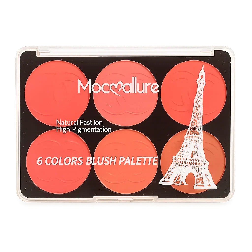 Mocallure 6-Color Blush Palette - Buy Online in Pakistan at Cosmia.pk