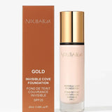NoubaBlak Gold Invisible Cover Foundation SPF 25 – 20ml - Buy Online in Pakistan at Cosmia.pk