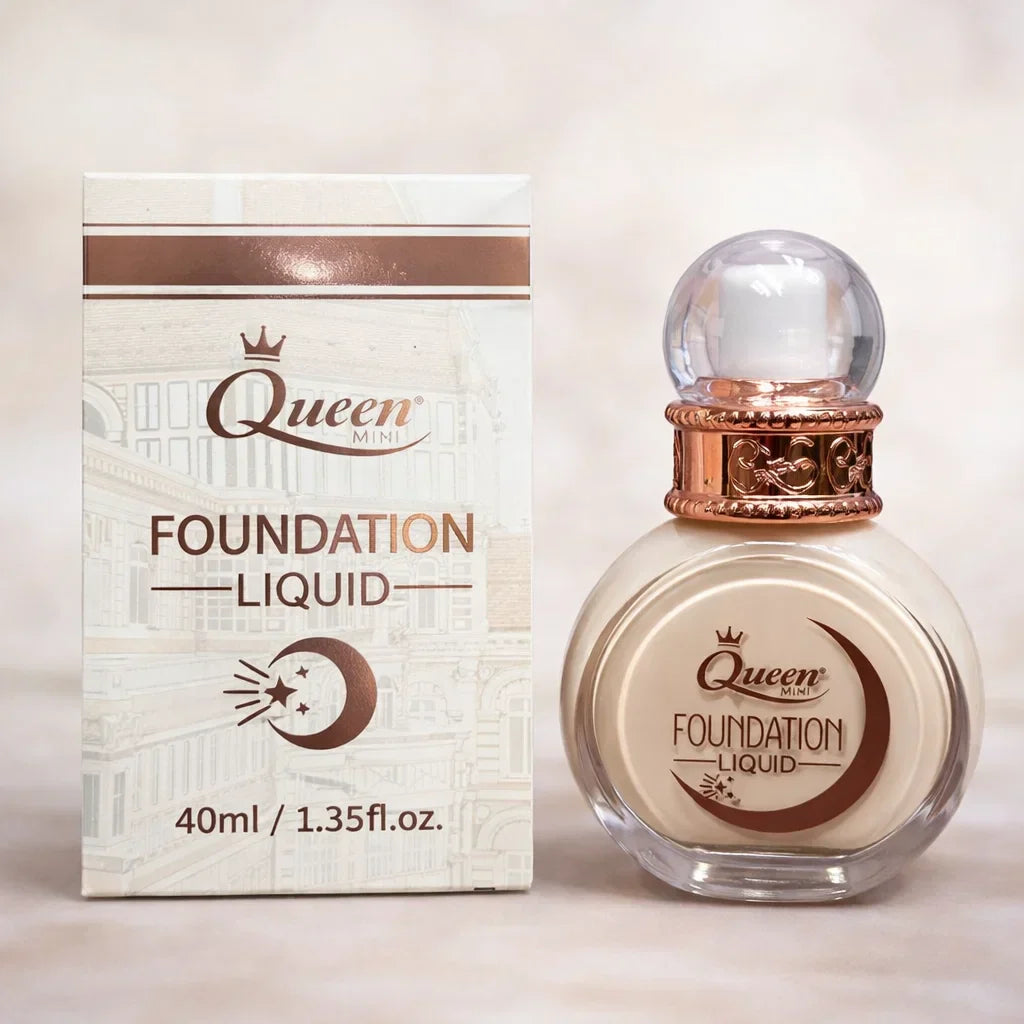 Mini Queen Liquid Matte Full Cover Foundation - 40ml - Buy Online in Pakistan at Cosmia.pk