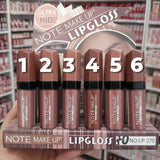 Note Makeup Lipgloss - Nude Shades - Buy Online in Pakistan at Cosmia.pk