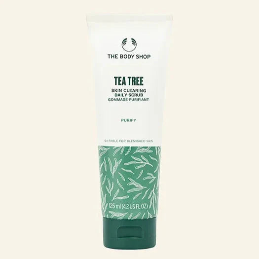 The Body Shop Tea Tree Squeaky-Clean Scrub -  125ml - Buy Online in Pakistan at Cosmia.pk