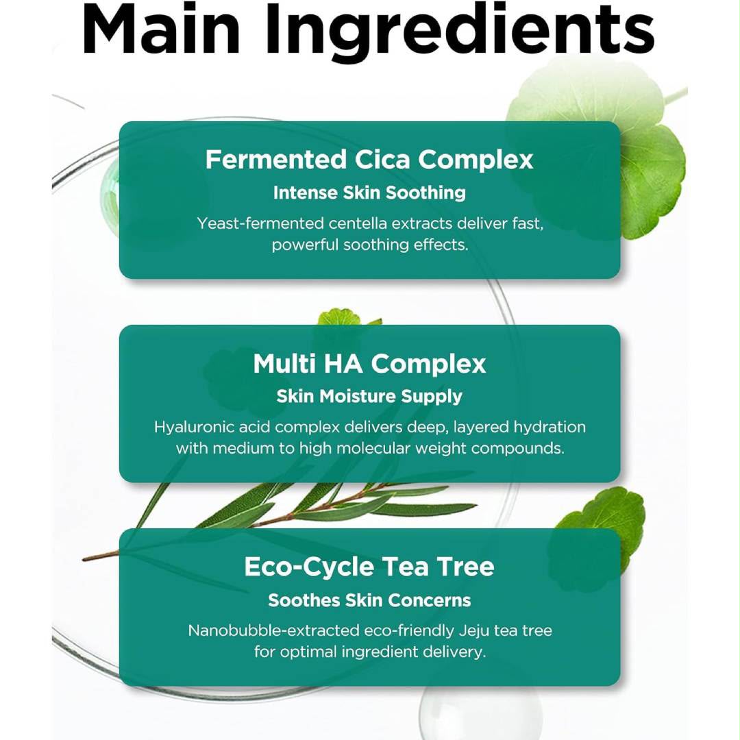 Tocobo Cica Calming Gel Cream 75ml - Buy Online in Pakistan at Cosmia.pk - main ingredients fermented cica complex