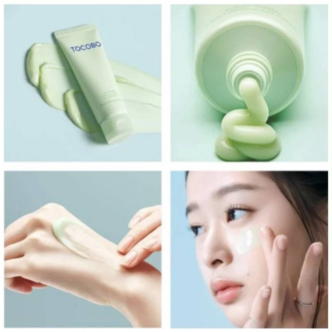 Tocobo Cica Calming Gel Cream 75ml - Buy Online in Pakistan at Cosmia.pk - gel cream texture and application