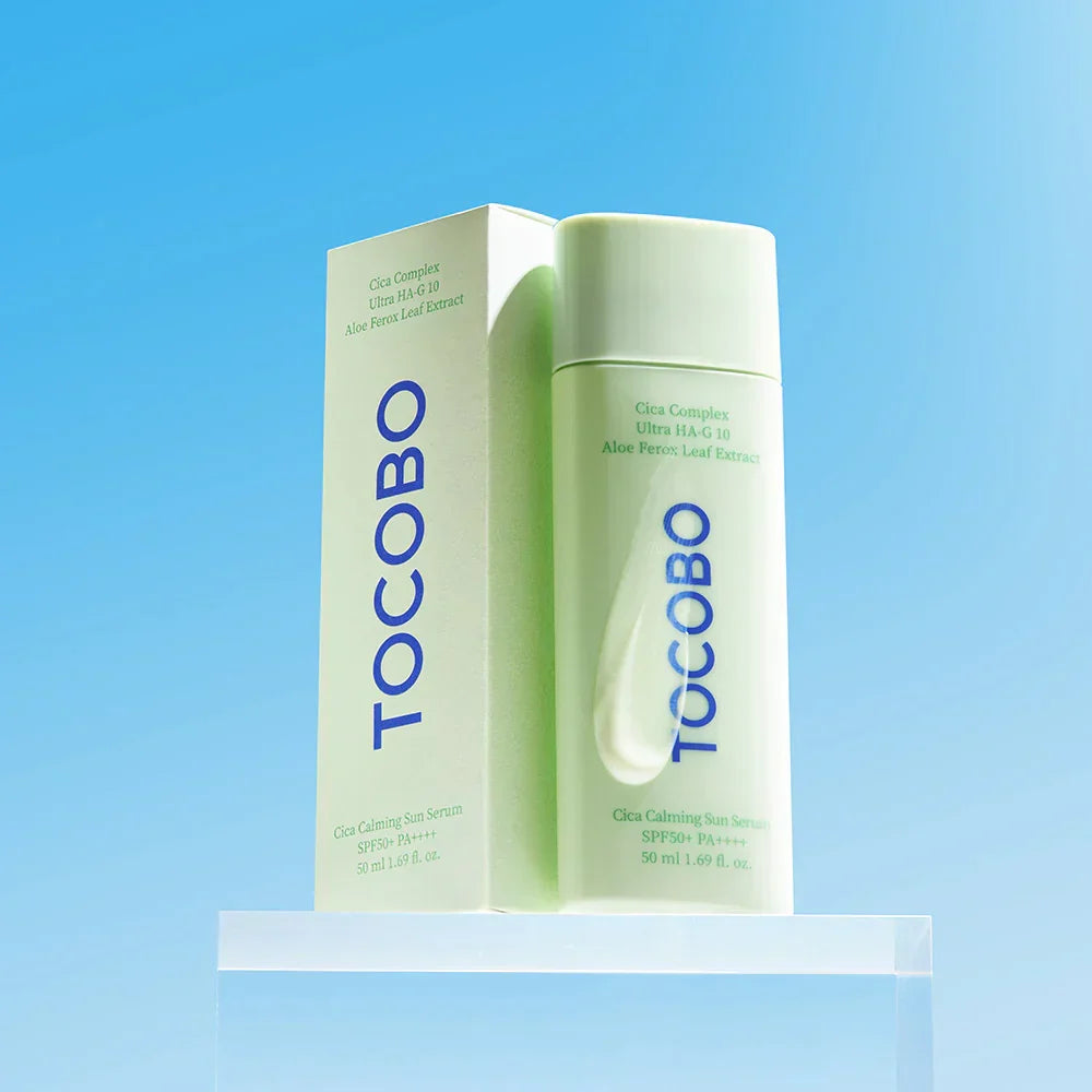 Tocobo Cica Calming Sun Serum SPF50+ PA++++ 50ml - Buy Online in Pakistan at Cosmia.pk