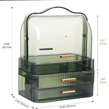 Transparent Dustproof Makeup Organizer - Buy Online in Pakistan at Cosmia.pk