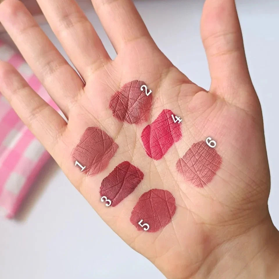 Hudamoji - Lock Shape Matte Lip Gloss - Buy Online in Pakistan at Cosmia.pk