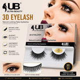 Ultra Beauty 3D eyelash style 31 — natural looking false eyelashes online in Pakistan
